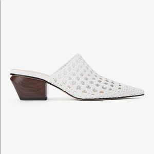 *Brand New* Zara Woven Cowboy Heeled Mules